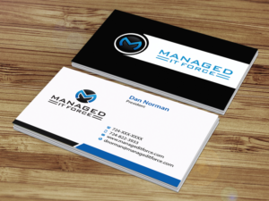 Business Card Design by Creations Box 2015 for Managed IT Force, LLC | Design: #12274825