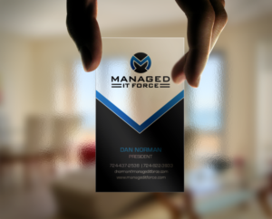 Business Card Design by chandrayaan.creative for Managed IT Force, LLC | Design: #12272711