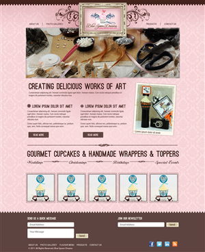Web Design by Amy84 for this project | Design: #584088