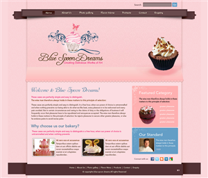 Web Design by pb for this project | Design: #580253