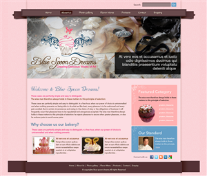 Web Design by pb for this project | Design: #585828