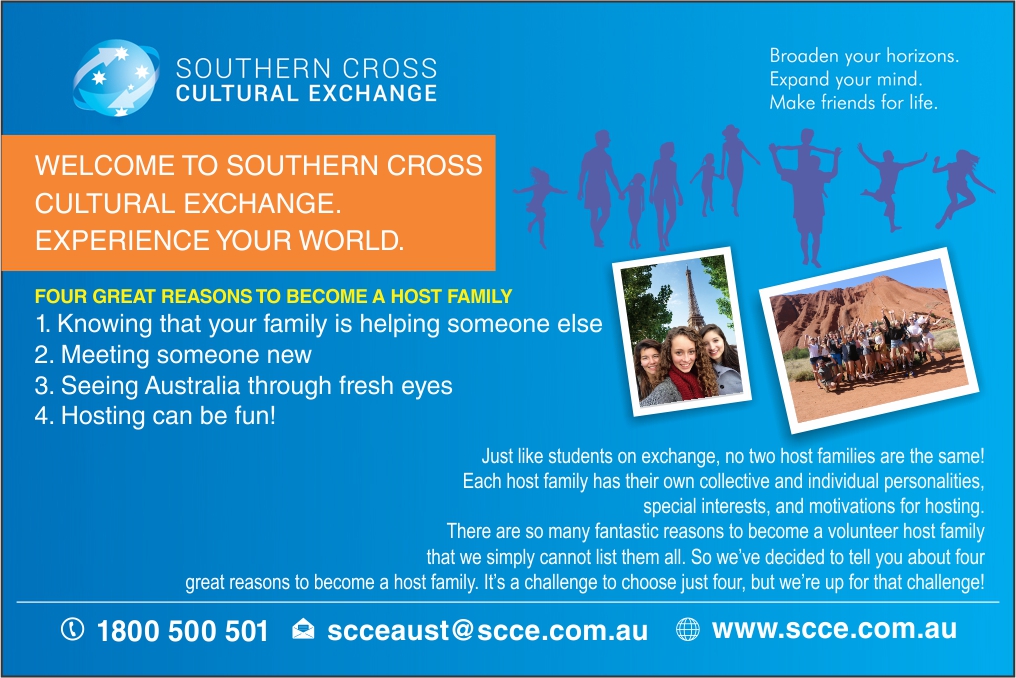 Advertisement Design by Ramaling Belkote for Southern Cross Cultural Exchange | Design #12284365