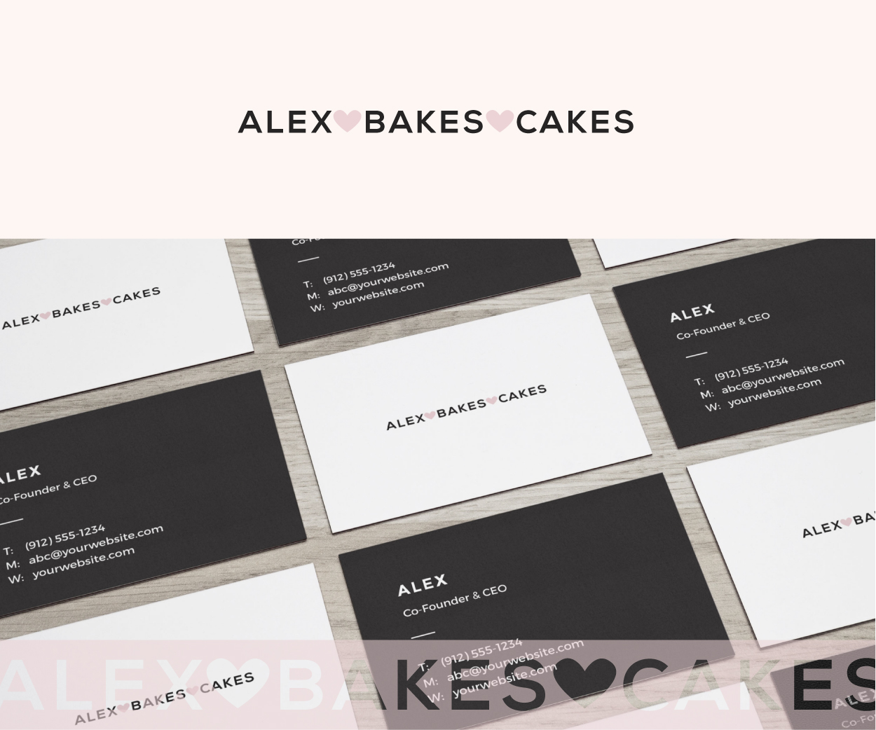 Logo Design by ALCD for Alex Bakes Cakes | Design #12291308