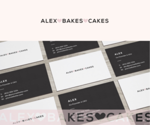 Logo Design by ALCD for Alex Bakes Cakes | Design: #12291308