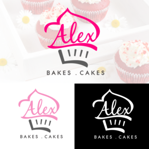 Logo Design by Mathan Jawahar for Alex Bakes Cakes | Design: #12312183