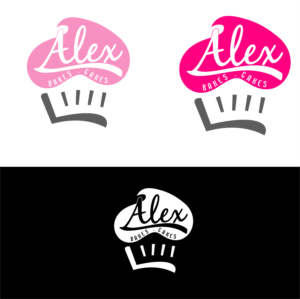 Logo Design by Mathan Jawahar for Alex Bakes Cakes | Design: #12312261