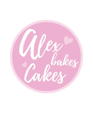 Logo Design by Hues Designs for Alex Bakes Cakes | Design #12336833