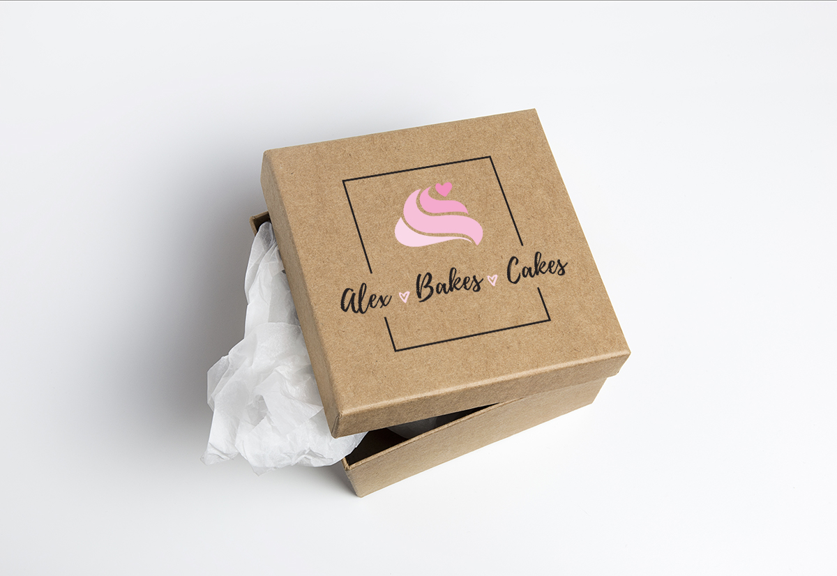 Logo Design by Hues Designs for Alex Bakes Cakes | Design #12336836