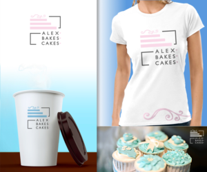 Logo Design by Elen_ka for Alex Bakes Cakes | Design: #12332775