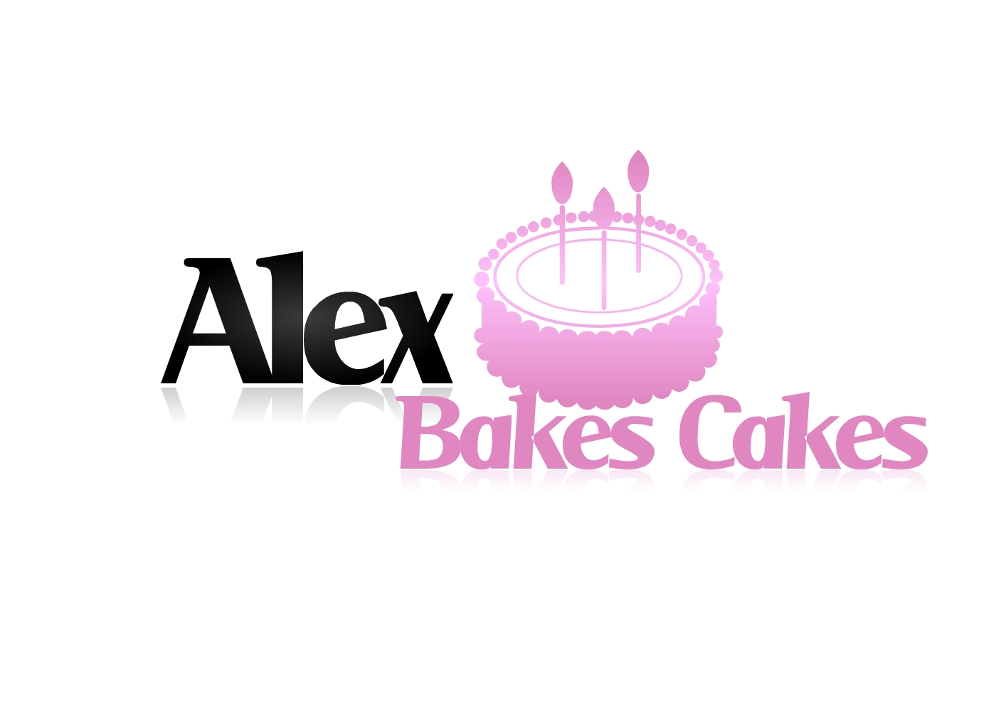 Logo Design by shafrazmohamed106 for Alex Bakes Cakes | Design #12372166