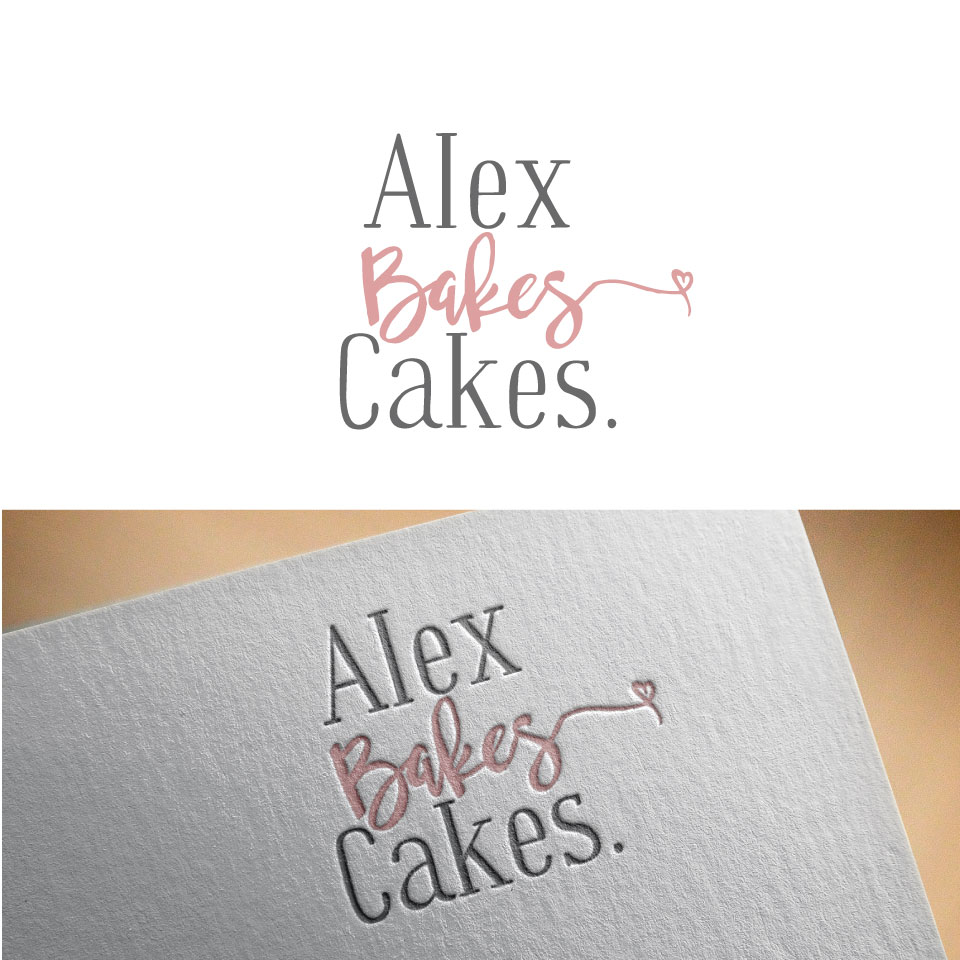 Logo Design by designstarla for Alex Bakes Cakes | Design #12371852