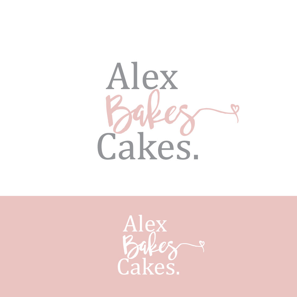 Logo Design by designstarla for Alex Bakes Cakes | Design #12371888