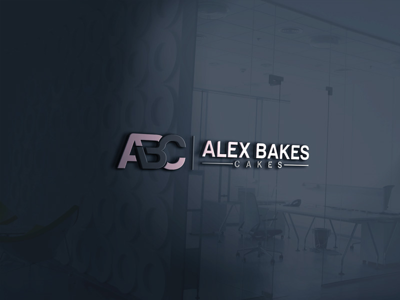 Logo Design by Mehedi Hasan ™ for Alex Bakes Cakes | Design #12283264