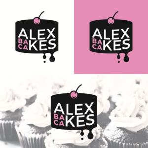 Logo Design by Roland Hawk for Alex Bakes Cakes | Design: #12281431
