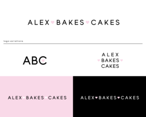 Alex Bakes Cakes. | Logo Design by AlexMorisseau