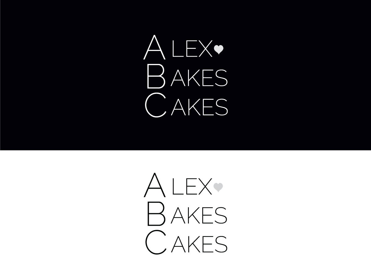 Logo Design by GBDESIGN for Alex Bakes Cakes | Design #12297223