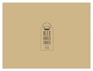 Logo Design by mldtrvs for Alex Bakes Cakes | Design: #12276406