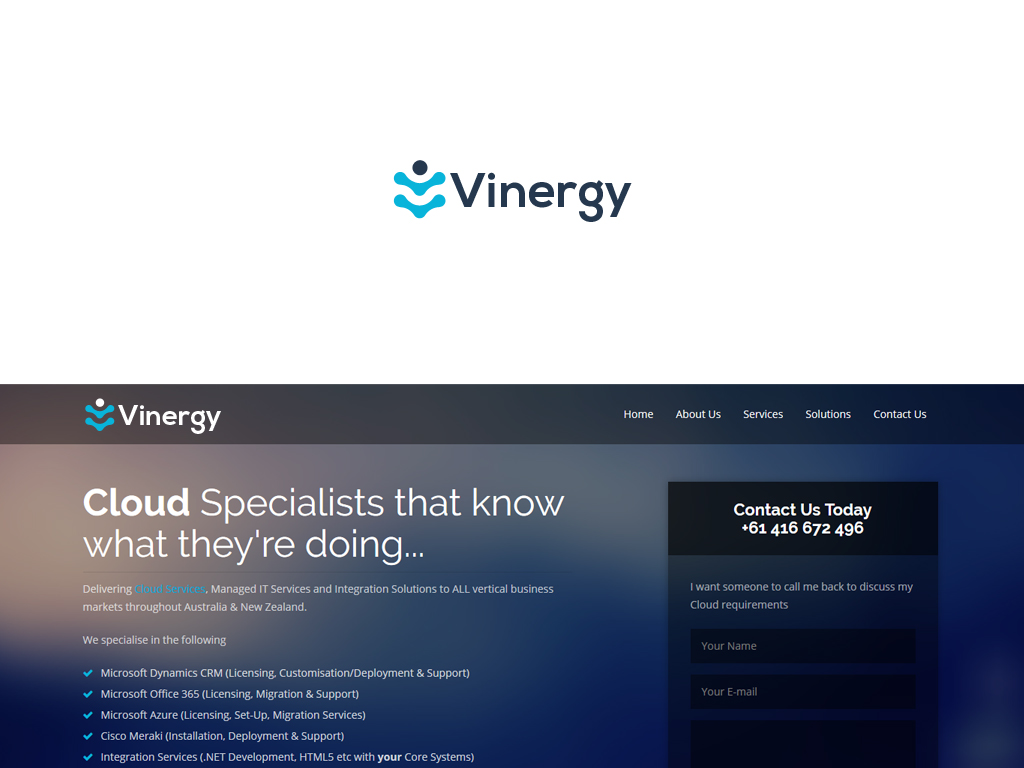 Logo Design by JohnM. for Vinergy Pty Ltd | Design: #12276084