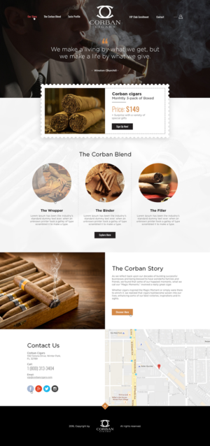Website Design for Luxury Product | Web Design by Ved Web Services