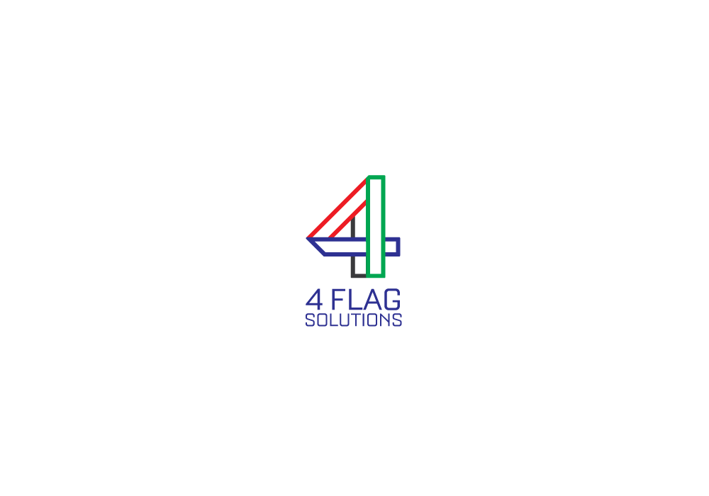 Logo Design by Daniel Eidi for 4 Flag Solutions | Design #12324700