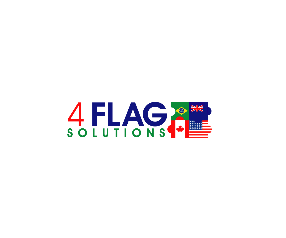 Logo Design by Jay Design for 4 Flag Solutions | Design #12284583