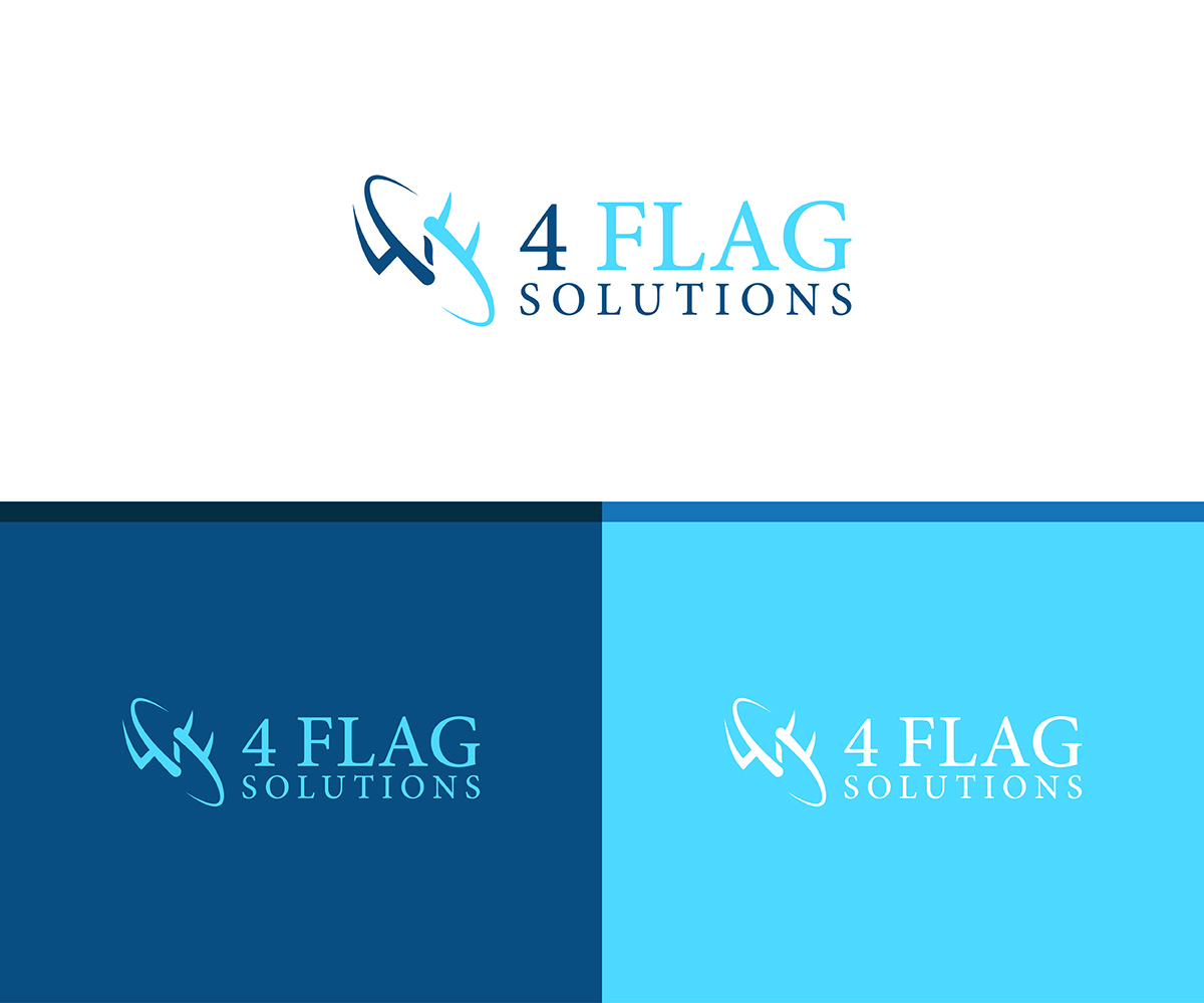 Logo-Design von eMARK für 4 Flag Solutions | Design #12300666