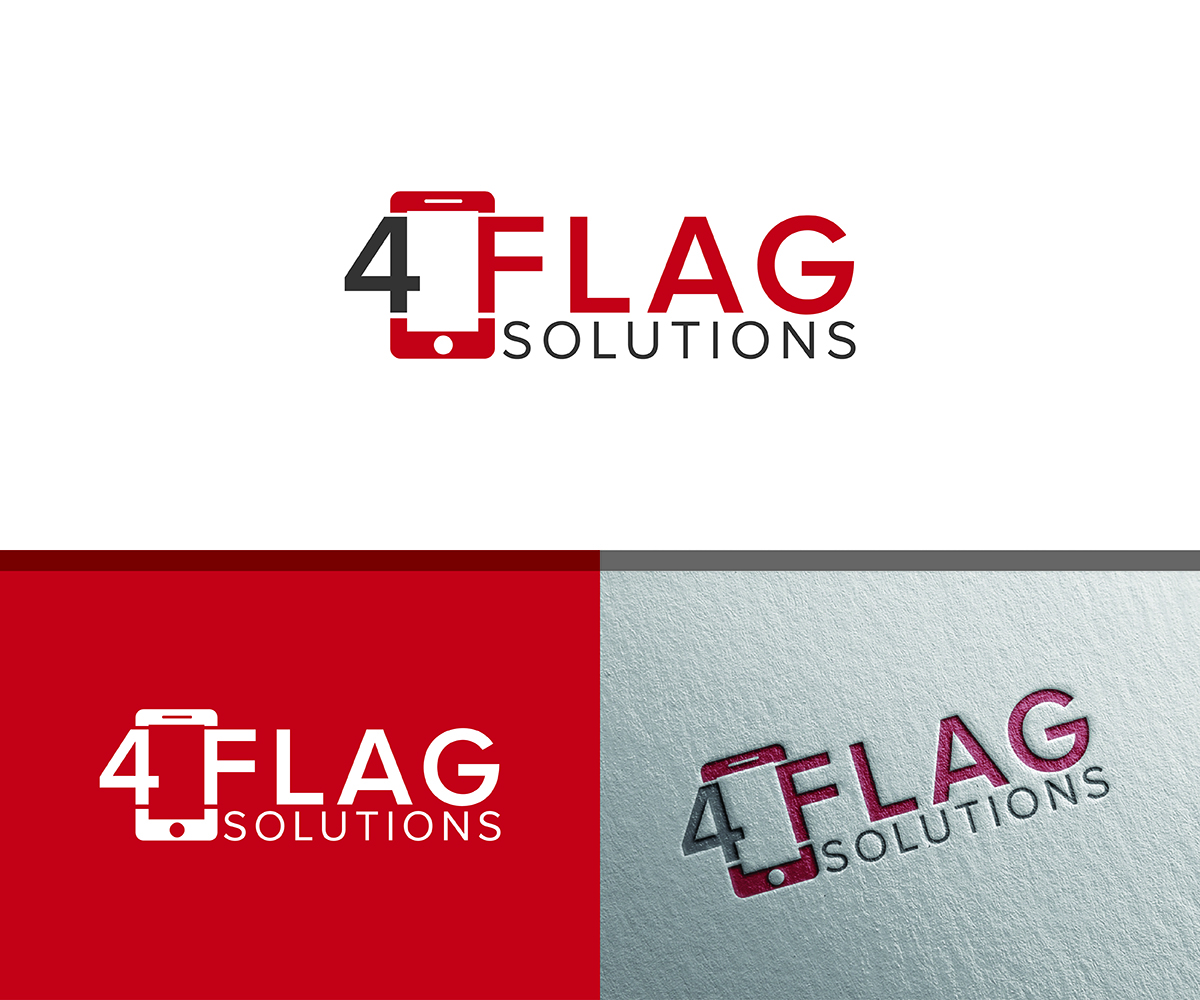 Logo-Design von eMARK für 4 Flag Solutions | Design #12300667