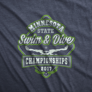 2017 MN STATE SWIM & DIVE CHAMPIONSHIPS | T-shirt Design by Ena