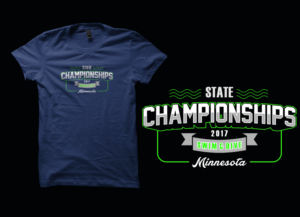 2017 MN STATE SWIM & DIVE CHAMPIONSHIPS | T-Shirt-Design von a.o.d