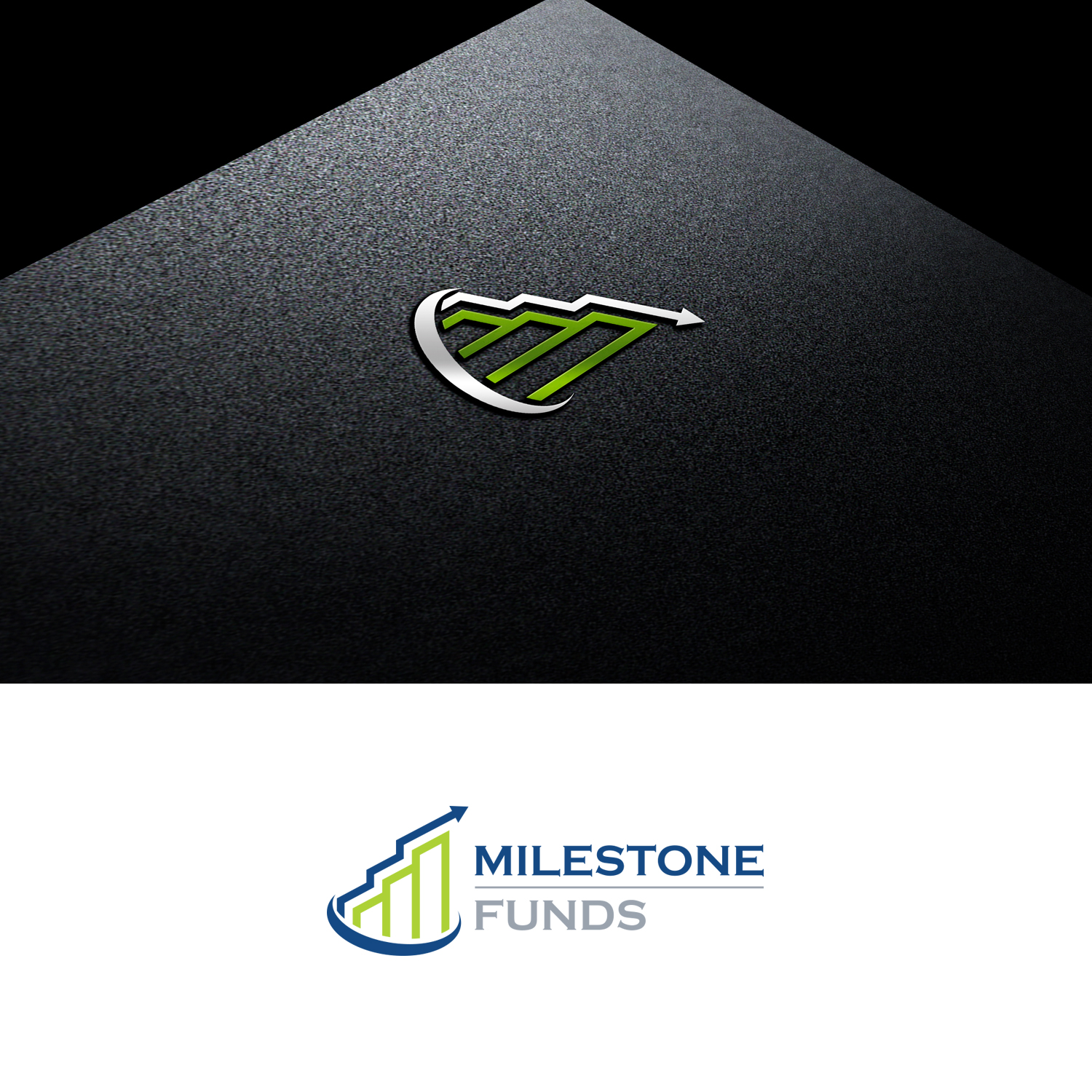 Logo Design by Grapismo Brand Studio for Milestone Funds | Design #12317583