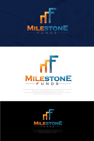 Logo-Design von dailygraphics für Milestone Funds | Design #12320803