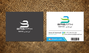 Visitenkarten-Design von Sandaruwan für BREATH | Design #12301806
