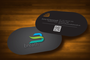 Visitenkarten-Design von creative vision für BREATH | Design: #12293506