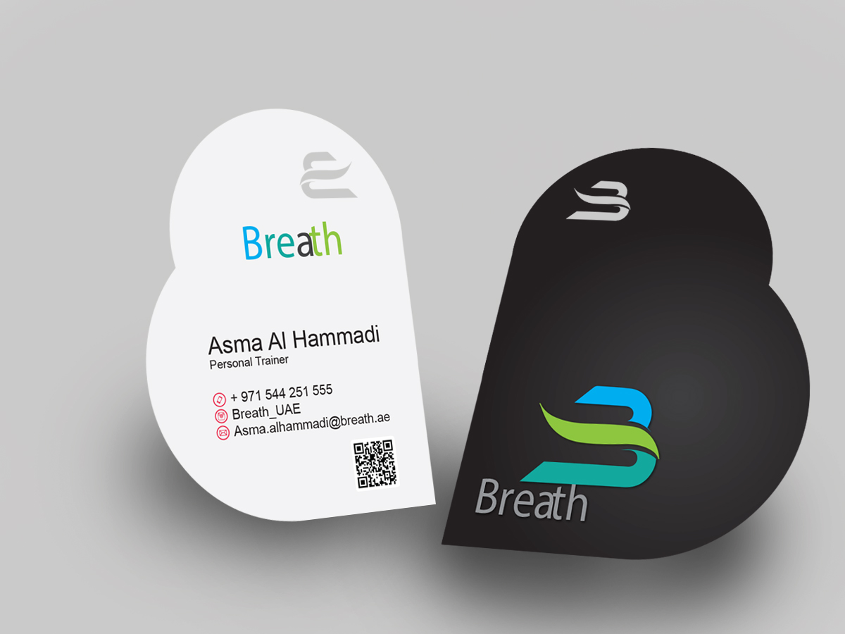 Visitenkarten-Design von creative vision für BREATH | Design #12313253