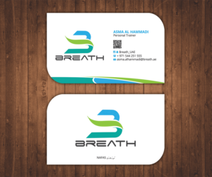 Visitenkarten-Design von Stylez Designz für BREATH | Design: #12311305