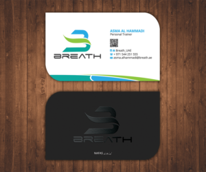 Visitenkarten-Design von Stylez Designz für BREATH | Design: #12311307