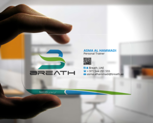 Visitenkarten-Design von Stylez Designz für BREATH | Design: #12311308