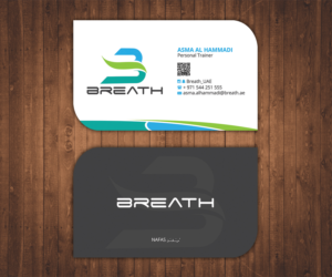 Visitenkarten-Design von Stylez Designz für BREATH | Design: #12311309