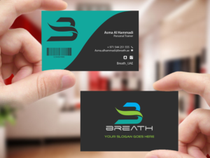 Visitenkarten-Design von Creations Box 2015 für BREATH | Design: #12304038