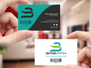 Visitenkarten-Design von Creations Box 2015 für BREATH | Design: #12304039