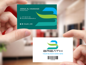 Visitenkarten-Design von Creations Box 2015 für BREATH | Design: #12304040
