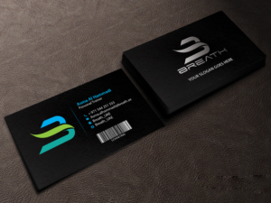 Visitenkarten-Design von Creations Box 2015 für BREATH | Design: #12304049