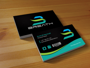 Visitenkarten-Design von Creations Box 2015 für BREATH | Design: #12305847