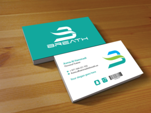 Visitenkarten-Design von Creations Box 2015 für BREATH | Design: #12305848
