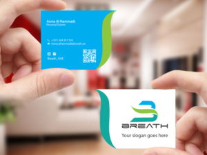 Visitenkarten-Design von Creations Box 2015 für BREATH | Design: #12320089