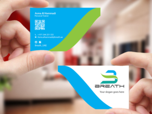 Visitenkarten-Design von Creations Box 2015 für BREATH | Design: #12320090