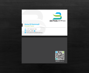 Visitenkarten-Design von chandrayaan.creative für BREATH | Design: #12304087