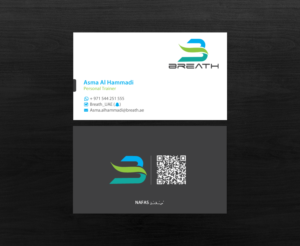 Visitenkarten-Design von chandrayaan.creative für BREATH | Design: #12304089
