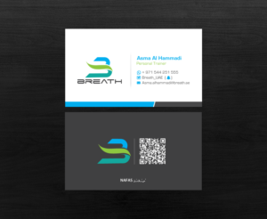 Visitenkarten-Design von chandrayaan.creative für BREATH | Design: #12304097