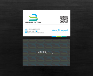 Visitenkarten-Design von chandrayaan.creative für BREATH | Design: #12304101